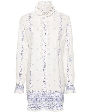 Philosophy Di Lorenzo Serafini Shirt Dress - Blue