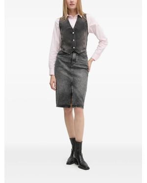 GANT Gestreiftes Hemd - Pink