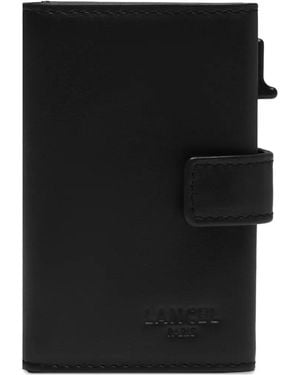 Lancel Leon Leather Cardholder - Black