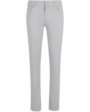 Jacob Cohen Logo-Patch Jeans - Grey