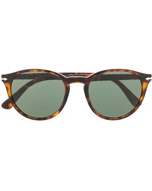 Persol Round Frame Sunglasses - Green