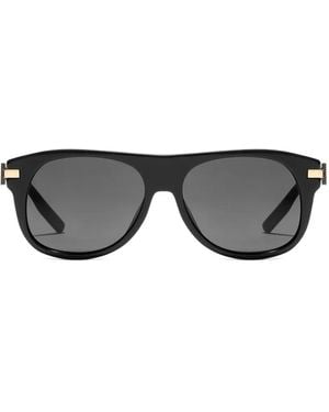 Dolce & Gabbana Metal Plaque Sunglasses - Black