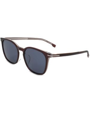 BOSS Square-Frame Sunglasses - White