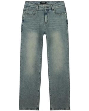 don't waste culture Quiono Faded Jeans - Blue