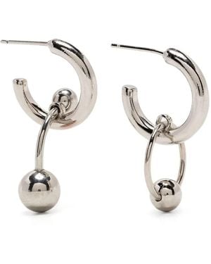 Justine Clenquet Frankie ピアス - ホワイト