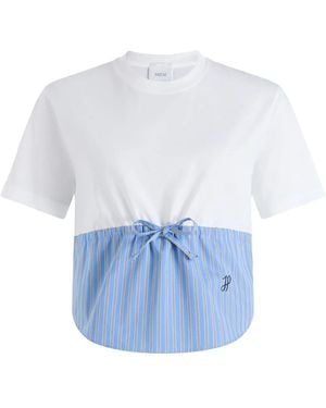 Patou Hybrid T-Shirt - White