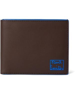 Paul Smith Portefeuille En Cuir - Marron