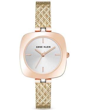 Anne Klein Montre Cushion Case 26 Mm - Métallisé