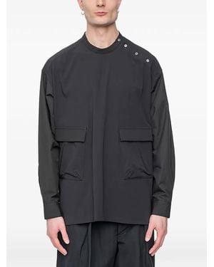 The Viridi-anne Crew-Neck Shirt - Gray