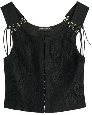 Our Legacy Tough Vest - Black