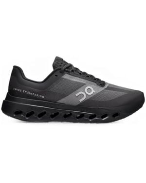 On Shoes Cloudsurfer Next Lace-Up Trainers - Black