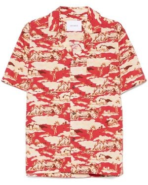 Les Deux Lesley Ruins Shirt - Red