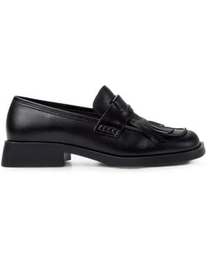 Camper Twins Fringed-Tassel Loafers - Black