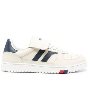 Pro Keds Leather Strap Low-Tops - White