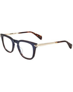 Rag & Bone Square-Frame Tortoiseshell Glasses - Multicolor
