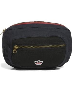 adidas Logo-Patch Belt Bag - Black