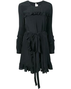IRO Ruffle Detail Dress - Black