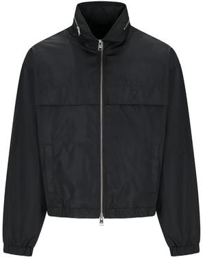 Ami Paris Coupe zip windbreaker - Negro