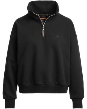 Parajumpers Sweater Met Hoge Hals - Zwart