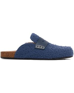 JW Anderson Felt Loafers - Blue