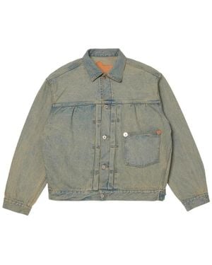 Woolrich Button-Fastening Denim Jacket - Green