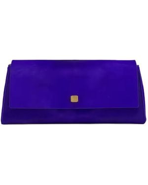 KHAITE Audrey Clutch Bag - Purple