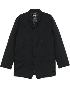 Y-3 Welt-Pockets Coat - Black