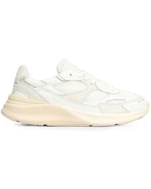 Date Musa Panelled Trainers - White