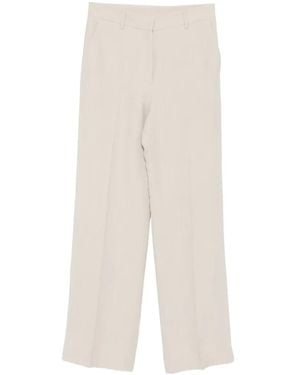 Antonelli Robinia Pressed-Crease Trousers - White