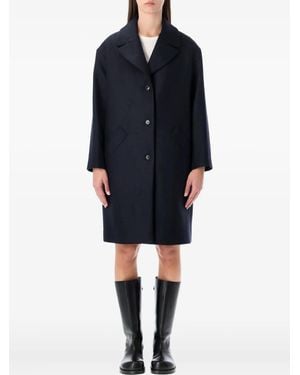 A.P.C. Ninon Buttoned Coat - Blue