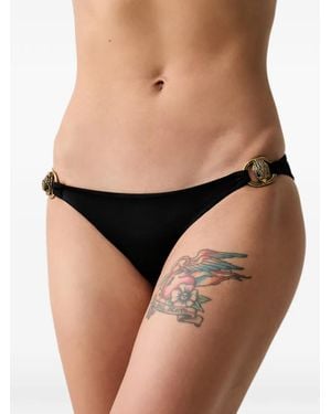 Kurt Geiger Eagle-Detail Bikini Bottoms - Black