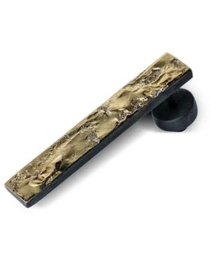 Parts Of 4 Plate Earring - Black