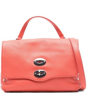 Zanellato Sac Cabas Small Postina À Détail De Clous - Pink