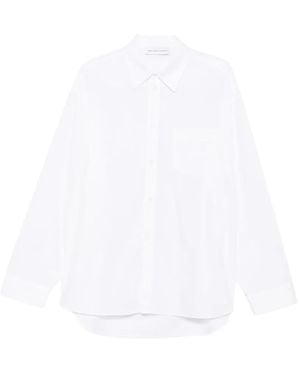 Marie Adam-Leenaerdt Chemise Oversize À Poche Poitrine - White