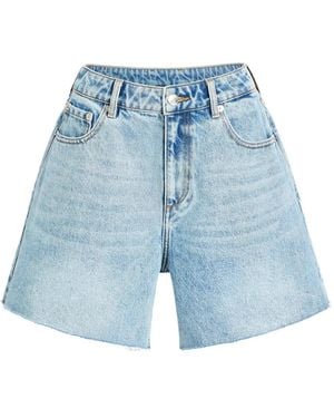 SER.O.YA Sabrina Boyfriend Shorts - Blue
