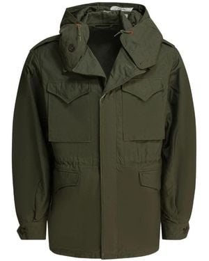 Buzz Rickson's M-1943 Kapuzenjacke mit Taschen - Grün