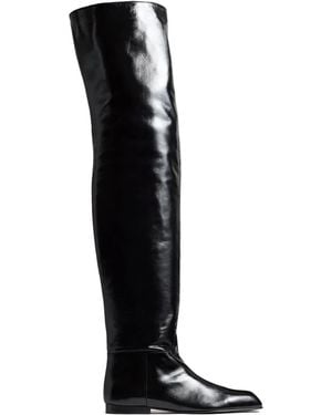 KHAITE Botas Altas Colt - Negro