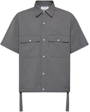 Thom Browne Short-Sleeve Shirt - Grey