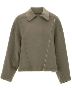 IRO Ampstack Asymmetric Jacket - Green