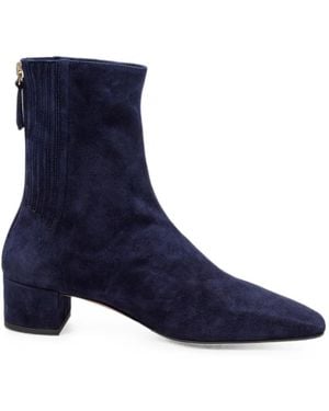 Aquazzura Saint Honore' Ankle Boots - Blue