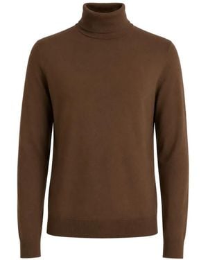 Franzese Collection David Beckham French Napoli Roll-Neck Sweater - Brown