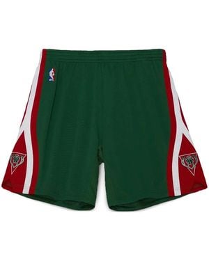Mitchell & Ness "Nba Milwaukee Bucks 2013" Road Shorts - Green
