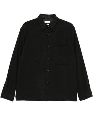 Cellar Door Deodor Chest-Pocket Button-Up Shirt - Black