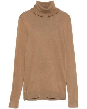 Ralph Lauren Fine-Knit Jumper - Brown