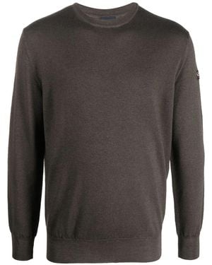 Paul & Shark Crew Neck Jumper - Grey