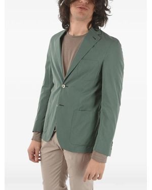 Corneliani Single-Breasted Blazer - Green