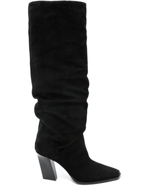 Jimmy Choo 85Mm Hart Boots - Black