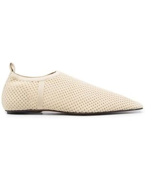 Nanushka Chaussures Bujum En Maille - Neutre