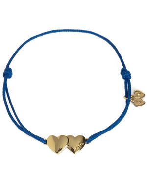 Zadig & Voltaire Link Heart Bracelet - Blue