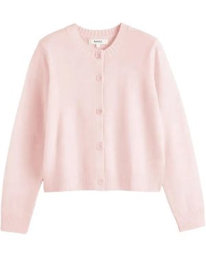 Chinti & Parker Vest Met Ronde Hals - Roze